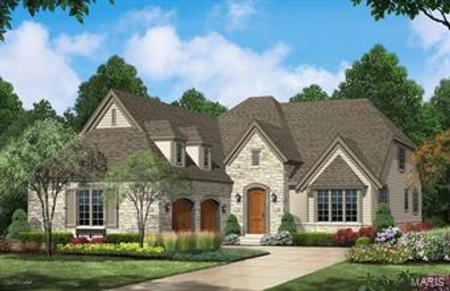 This is for a to-be-built and the price represents the base price & does not include any lot premium or options that are not included. There are many options available to customize. The Turin features 9’ main floor ceilings w/2 story Great Room and Foyer.  Main floor Master w/an open Family Room, Kitchen and Breakfast Room, separate Office and formal Dining. Upstairs is a BR suite and a bonus room which could be another BR suite.  A finished basement is an option and another BR and bath can be added. Standard kitchen features are Kitchen-Aid appliances w/Double ovens, a 5 burner gas cooktop, stainless steel vent hood, Granite counters and maple cabinets with crown molding. Master bath includes a separate tub and shower w/ceramic tile floors and surround and granite double bowl vanities. Exteriors feature gorgeous stone on all sides. Landscaping, lawn care and sprinkler system are all handled through the Neighborhood Association.