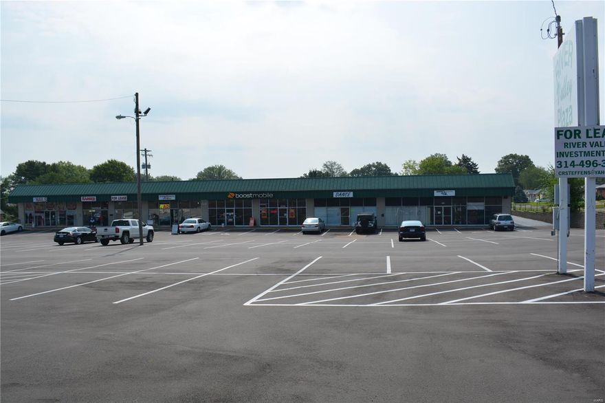 Well maintained retail center For Sale, 21,897 Sq. Ft of rental space with 2 buildings. Located in a C2 General Business District
with 153 parking spaces, this space gets 28,000 vehicles per day on Lemay Ferry Road.
Call to set up an appointment today and to get more details. Location: High Traffic, Other, Retail Center