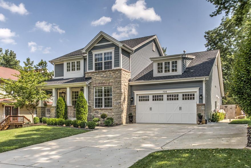 No showings until open house, Sunday, 10-6 from 1-3 p.m. Any offers received will be viewed Monday, 10-7 at noon. Be the envy of your friends and family this holiday season and get ready to entertain in this spectacular, 2-year-old Craftsman-style home in Kirkwood! This incredible, oversized lot and home have been custom designed with all high-end finishes. Better than new! Current owners have poured hundreds of thousands of dollars into this property - transforming it into a truly one-of-a-kind, move-in ready home. 5-bedrooms - 4 bathrooms - almost 5,000 square feet of living space, spanning three floors - including a fantastic lower level with custom-designed bar area + sink, dishwasher and fridge. Lots of built in storage - all over the house! Main floor master with stunning bath + walk-in closet with high-end closet systems. Fabulous kitchen. Mudroom off garage - which boasts a charger for your electric car! Saltwater pool! Too many updates to mention, see supplements for details! Additional Rooms: Mud Room