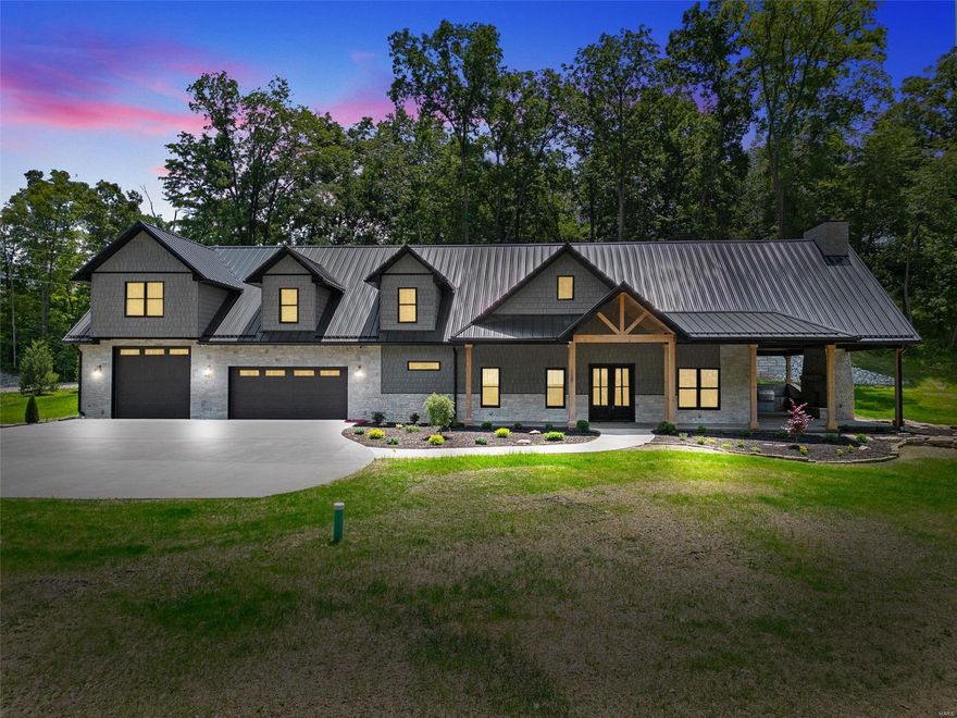 Price Adjustment ** Offered Much Less than Appraised Value!!  Unparalleled design accented with the finest materials.  Stunning Regency-style home w/the perfect combination of luxury & convenience! Privately Gated.  Exceptional Estate hosting a 1.84-acre private lot. Flexible floor plan.  4 en-suite bdrms.  Expansive Great Rm, soaring ceilings & fp offers ample space for entertainment.  The Dining area connects seamlessly w/the Gourmet Kit.  Quartz Tops, Exquisite Custom Cabinetry, Ovrszd Cntr Island, wlkin pantry. Heated Flrs on the Main! The open floor plan seamlessly integrates the perfect indoor/outdoor flow.  Expansive Covered patio offers a Masonry fireplace & Outdoor Kitchen Island.  The Grand Primary Suite exudes opulence!  Dramatic Full Brick Wall.   Serene luxury spa-like bath.  Gentlemen!!!  The 40' Heated/Cooled Garage will fit an RV!  This home has been designed for those who value elegance, comfort & peace when life calls for a retreat from City life - without leaving it!