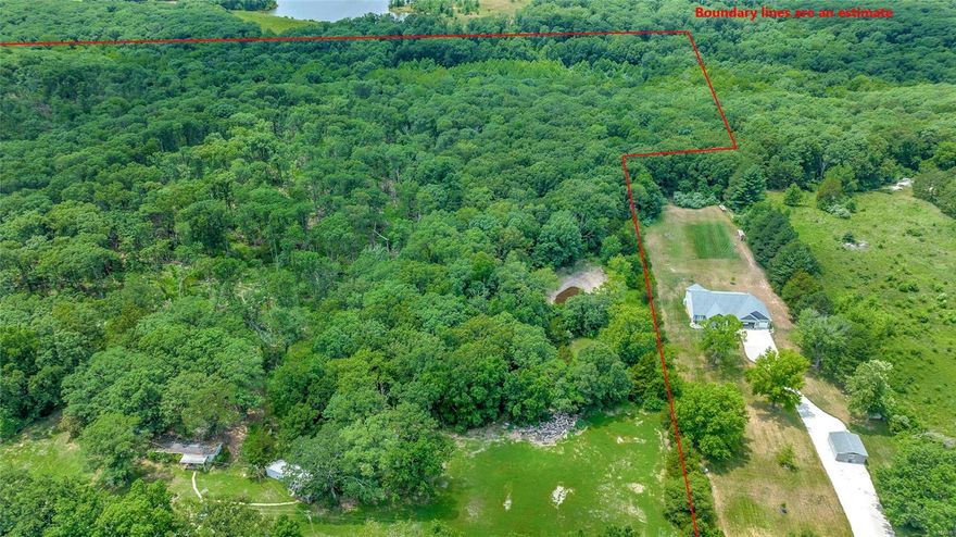 Rare opportunity to purchase acreage in St. Charles County with multiple use options. This 47+/- acre tract is located in rural western St Charles County minutes from Wentzville and Hwy T. With deeded access, electric and wonderful topography, this property could be used as a large homestead, mini-farm, 5ac home development, recreational property or a series of family homes. The property also features a pond, well, septic system, bomb shelter, sheds, and a large barn. The northeast end of the property is accessed via Madley Lane with deeded access to Jarvis Rd. On the same corner, there is a large cleared area perfect for a homesite, and several other buildings scattered throughout. These buildings are not accessible. Moving further south and west, the property has a small pond site, trails running throughout, scattered timber, and Peruque Creek frontage on the far west end. Ideal purchase for 1031 investor looking for a long-term investment or St. Charles 5ac development opportunities