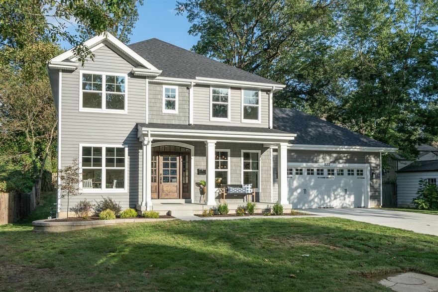 Another fabulous Scharf Custom Home just completed and ready for you to move in and enjoy for the holidays!  This one is in walking distance to N. Glendale Elementary.  From the moment you enter you'll feel the warmth from tons of natural lighting and scrumptious wood-work including custom wainscoting and board and batten trim. There's also a perfectly placed kitchen with a huge center island where friends and family will gather.  This spot has commanding views of the great room, breakfast room, rear deck and back yard. Upstairs there are 4 bedrooms w/ the master offering his/her closets & a Pinterest worthy black and white master bath.  The lower level includes a huge great room and 5th bed/bath. Other conveniences include an attached garage, walk-in pantry, 2nd-floor laundry and mudroom with cubbies.  Scharf is known for their amazing construction quality and wonderful service after the sale.  They have several other new homes coming in Kirkwood so contact us for more info!