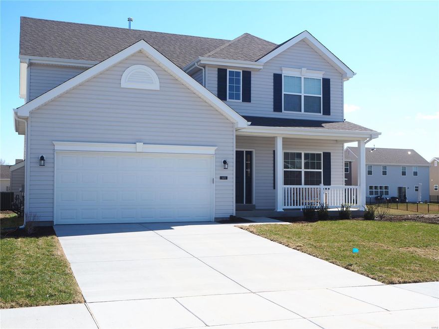 Less than a year old!  Very nice 4 BDR, 2.5 BTH home with 2 car garage in desirable Charlestowne Crossing subdivision, near HWY 370.  Beautiful two story foyer creates a light, bright feeling.   Gas fireplace in living room, which opens to dining area and kitchen.    Kitchen has gas range, center island, and pantry and everything is still like new!   Master bedroom suite has separate shower and tub with walk in closet.  Main floor laundry and good sized level lot for backyard.  Looking for credit score of 650 or higher, with income verification and good rental history.  Pets are negotiable and will require an additional pet deposit or possible pet rent.  NO SMOKING.
Application fee of $40 per adult, and a one time admin fee of $25 due at lease signing.