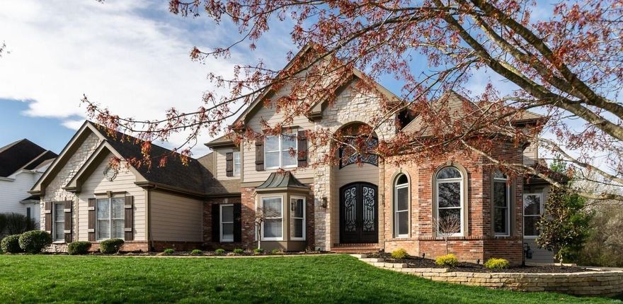 Wow-this is the one!  Stunning executive home completely updated and upgraded with breathtaking finishes, 4 bed/4 ½ bath/3 car garage/5856 sq ft of living space on a fenced .5 acre cul-de-sac lot.  Everything on your wish list: brand new kitchen w/professional appliances (new 48” Dacor gas range with double oven, microwave drawer, warming drawer, dishwasher, 72” refrigerator and freezer included), massive island and beautiful custom cabinets, hardwood floors, finished lower level with theater room (new projector, speakers and screen included), bar (new refrigerator and dishwasher included) and bonus room, master retreat with double closets, freestanding tub and huge shower with body sprays, handsome study with stunning woodwork!   The upstairs includes three bedroom suites all with walk-in closets – one has an updated private bath and two share an updated Jack and Jill. Two new HVAC systems installed in 2018.  Must see!  Agent has ownership interest in the property.