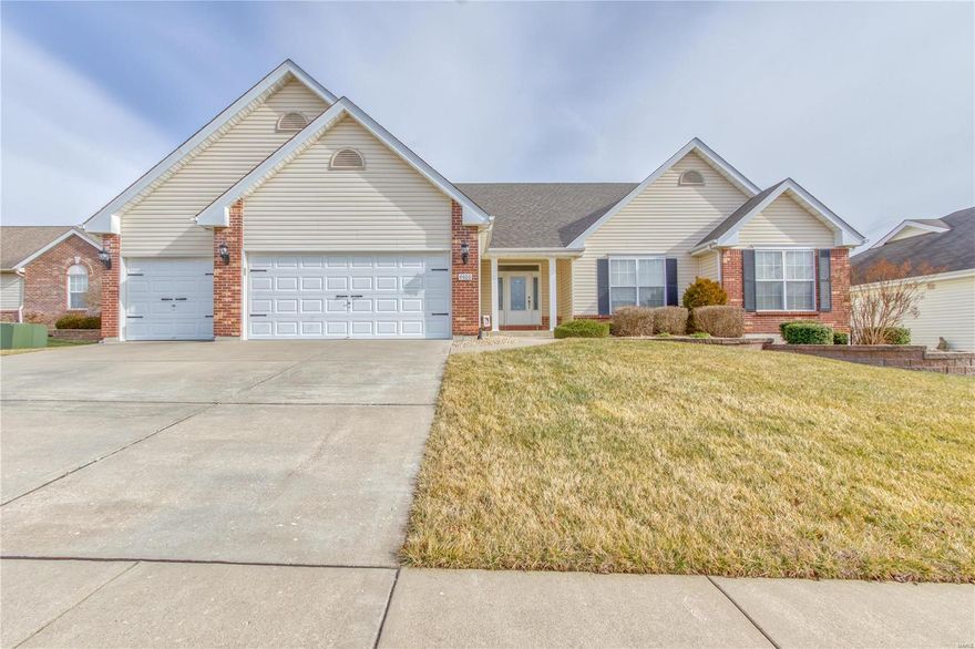 Lovely 3BR/2.5 bath home offers popular split floor plan. Large master suite and two additional main floor bedrooms, Lower level is finished and offers recreation area, office/bonus room, full bath, and no compromise on storage - Within boundary of new North Point High School (opens Fall 21) Middle school is on same campus, Perfect home for entertaining, vaulted great room and wall of atrium windows, Formal or informal with both separate dining room or dine in hearth room. Large kitchen with island and walk in pantry. Additional storage space in main floor laundry off of garage,  Convenient main floor powder room. You will love the awesome outdoor space with large, low-maintenance, covered patio overlooking your own private, oversized in ground pool, This is a wonderful home where you will be able to imprint your own style - 3 car Oversized garage, Newer Roof and HVAC, sprinkler system and fenced yard,  
all on a cul de sac, Also convenient to highway, shopping and parks!