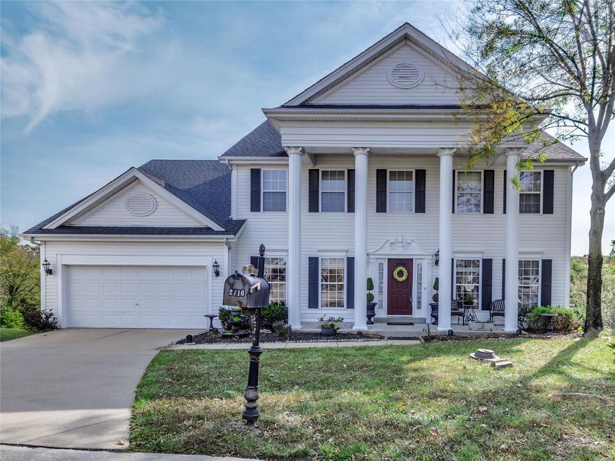 Step into this beautiful Wildwood home & be pleasantly greeted w/Great Room boasting 18ft ceilings, gas burning FP & spectacular views overlooking the woods. Kitchen is complete w/42in cabinetry/granite counters/SS appliances/convection oven/tile floors/center island w/breakfast bar & breakfast room w/bay window. Additional main floor features include 1/2 bath & large laundry room w/built in storage & sink. UL features Bdrm #2 & 3 w/jack & jill bath, Bdrm #4 w/updated private bath, master BR suite w/vaulted ceiling/his & her closets, updated master bath w/granite countertops. Finished LL w/sleeping area, full bath, rec area, & living room. Relax or entertain in your private backyard overlooking the bountiful woods.