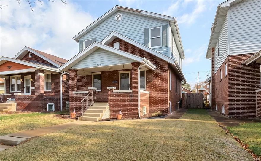 Waiting for a sign? Here it is. BUY 6410 BLOW ST. It is the gift that keeps on giving :) First- it has a front porch that is perfect for a hot cup of coco, then it has the backyard- that is totally fenced in (enjoy privacy or let the pups play) with a freshly painted deck, oversized 2 car garage & additional parking pad- takin' off -street parking to a whole new level! Walk inside to TONS of space, eat-in kitchen, pantry, ample countertop space/cabinets. Not 1, not 2, but 3 full Baths! Walk up stairs to one of the largest master bedrooms on the block & two other bedrooms! Don't you worry- you won’t be complaining about closet space here. A full basement, partially finished is the cherry on top. Shiney new updates include, water heater, new roof on garage & house(14’), plumbing, sewer lateral, thermal windows & 200amp electric panel! Can’t beat this location, neighborhood & an easy walk to all of your fav restaurants, Willmore & Francis Park! See it yourself Sunday 11/19 1-3pm- Cheers!