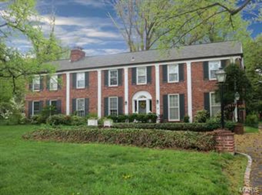 Elegant but comfortable home that backs to the lush, expansive, and peaceful grounds of Carmelite Monestary. This home has a newer kitchen with custom cabinets, stainless appliances, and granite countertops with an adjoining breakfast room that looks out to the beautiful yard and brick patio. There are so many area to quietly relax or entertain, starting in the large family room at one end of the house to the sweet sunroom and cozy library at the other end of the house. The upstairs master bedroom has it's own private family room, a walk-in closet as well as two other closets and both a half bath as well an a full bathroom, which could be converted into one large bath. And with 4 additional bedrooms and 3 more upstairs baths, there is plenty of room for family, company, and office space.( Exclude shell mirror in upstairs blue bath.) Additional Rooms: Sun Room