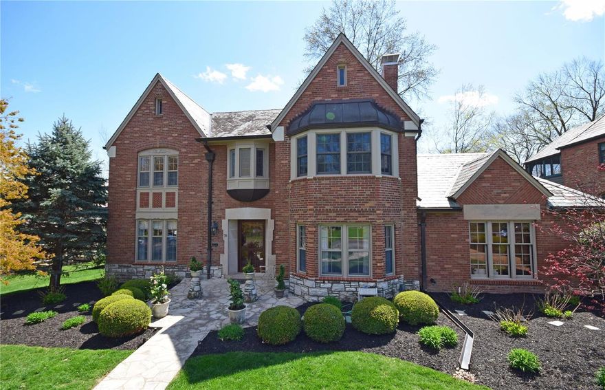 Located on a coveted interior level lot in the sought-after Lake Forest neighborhood, this home has it all - a dream with outstanding curb appeal, high-end finishes, and new mechanicals. The gourmet kitchen features top-of-the-line appliances and custom cabinetry. It adjoins a breakfast room plus a formal dining rm. The spacious living rm and light-filled sunroom lead to a gorgeous outdoor deck with hot tub. The rare FF office is next to an updated 1/2 bath. Upstairs unwind in a huge master suite with beautifully updated bath, heated floor, sitting rm, plus 4 closets. Three additional bedrooms on the upper level share a full bath. On the LL there’s a rec/media room with a fireplace, 1/2 bath, a laundry area and workshop/storage room, and zoned high-efficiency HVAC. A large backyard is perfect for play plus attached two-car garage and additional parking area rounds out this property. Don’t miss the opportunity to enjoy all this home offers in the highly-rated Clayton school district. Additional Rooms: Sun Room