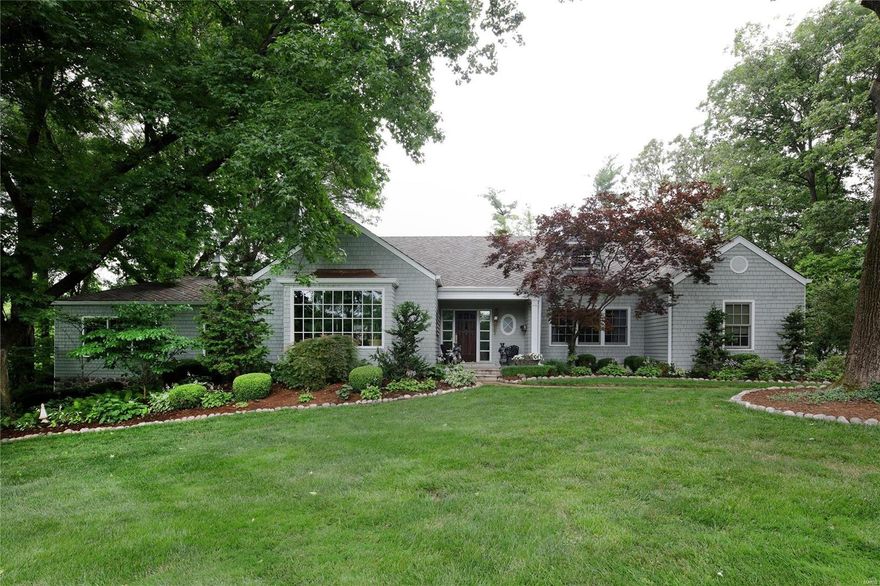 This gracious & sprawling Ladue home has been thoughtfully expanded & renovated. Additions include a light filled gourmet kitchen w/custom cabinets, Viking & Subzero opening to a vaulted ceiling hearth room w/stone fireplace.A billiard room w/ slate tile & tongue & groove walls & ceiling. The 1st FL master has been updated w/a luxury bath including steam shower, double vanities & spacious closet. Entering through the front door you’ll find a traditional dining room w/fireplace & step down to a cozy den w/a 3rd fireplace and finally a family room with walls of windows.  All are just right for entertaining large or small groups. Rounding out the 1st floor is a 2nd bedroom & recently renovated full bath as well as a laundry room. Upstairs are 2 additional bedrooms & a full bath w/double sinks. Outside you’ll find an impressive deck & stunning 4th fireplace.  All on a private lot in a park like setting with extensive professional landscaping.A magnificent place to call your forever home. Additional Rooms: Mud Room