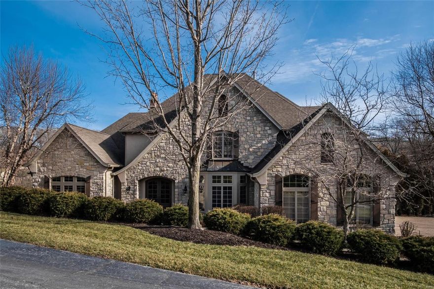 Custom 14 year old home on 2.9 rolling acres in the established community of Wills Trace. Four bedrooms/5 full and 2 half baths with all the amenities for todays discerning buyer with an open yet cozy floor plan perfect for entertaining. Meticulously maintained and crafted with integrity including a nicely appointed kitchen with Viking appliances, main floor master suite, hardwood floors plus finished walkout lower level with theater, family room, bar, billiards, wine room and a fitness room with steam shower/sauna. 3 car garage, an outdoor water feature and private acreage adds to the list of amenities that sets this property apart from its contenders. Additional Rooms: Wine Cellar