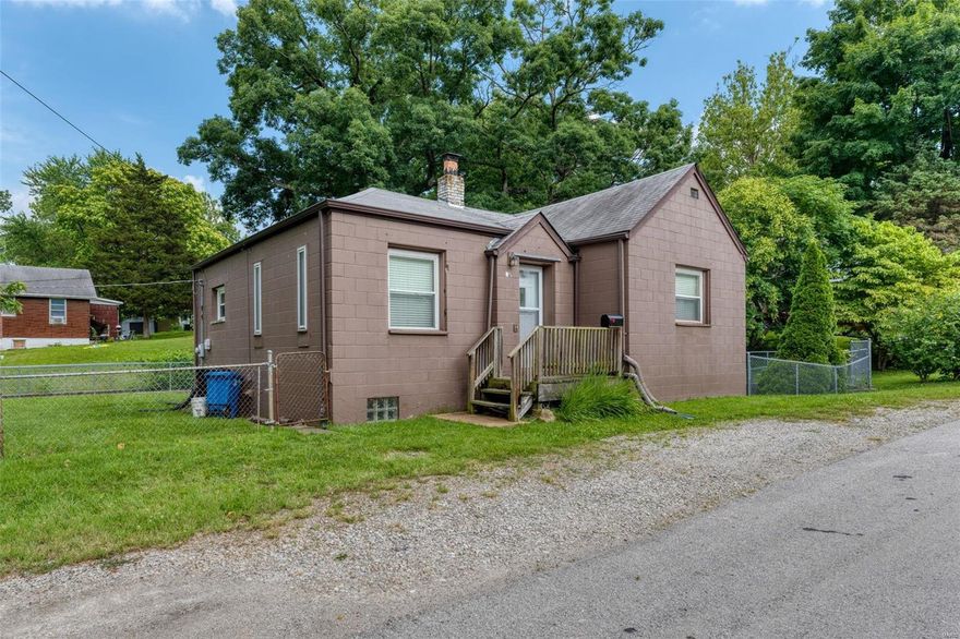 Investment opportunity home is ready for your new vision perfect for a seasoned flipper or add it to your portfolio to rent and hold. Home is being sold "as-is" please use special sales contract. Low inventory got you down? Perfect for a Conventional or FHA renovation loan. No inspections or repairs will be provided by the sellers. The property is not in a flood plain, creek is maintained by St. Louis County, home needs new HVAC, carpet, and deck.