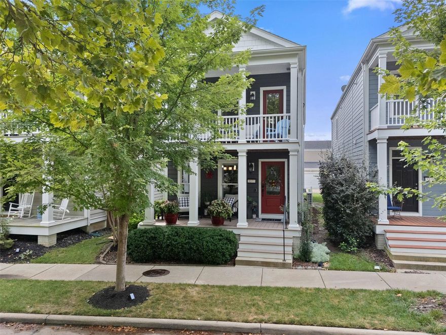 Hopland has canceled property under contract! Come enjoy the perfect New Town setting with relaxing VIEWS OF THE BIG LAKE & GREEN SPACE from your recently stained DOUBLE BALCONIES! OPEN CONCEPT FLOOR PLAN featuring lots of upgrades including GAS FIREPLACE w/slate surround, LAMINATE FLOORING on main level + CAMBRIA QUARTZ countertops & SS APPLIANCES in kitchen! Refrig to stay! Wrought iron style spindled stairs leads to 2nd floor featuring spacious primary bedroom w/private access to balcony + SPA LIKE BATH w/ SEPARATE SOAKING TUB, SHOWER & DBL WAVE BOWL VANITY! 2 more bedrooms, hall bath & laundry complete 2nd floor. Professionally finished lower level adds lots of entertaining area or could be used as mother-in-law/teenager space with full 3rd bath + egress window. HVAC damper system! Architectural Roof! EXTRA LONG DRIVEWAY! Wood fenced-in yard w/astro turf for easy maintenance! New Town offers over 10 million $ in amenities for your enjoyment including 2 pools, Lazy River,