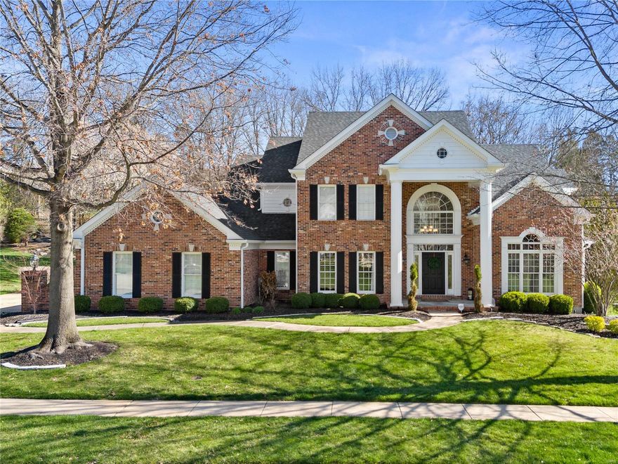 Luxury Wildhorse Creek living at its finest! Step into this exceptional 1.5 story home in the highly desirable Pine Creek subdivision. Equisite home boasts over 6,000 sqft. of open, living space with soaring ceilings, spacious bedrooms, and updates throughout. Host friends and family in the 2-story great room-with luxury wet bar & new upper mantel over the fireplace with custom remote-activated TV lift. Transition to the gourmet kitchen with granite counters, new lighting, new appliances, & charming hearth room with gas fp. Main floor primary suite offers 2 walk-in closets & fully updated bright and airy bath. Second floor includes 3 large bedrooms & 2 updated full baths. As you enter the LL, you will find ample entertainment and living space with fireplace, exercise room that can be converted to 5th sleep area, full bath, & large wet bar. Picturesque oasis backyard boasts a luxury pool, large patio space for outdoor gatherings, and privacy, backing up to woods-just in time for summer!