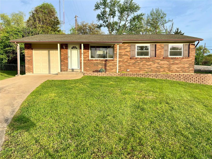 Spectacular, upgraded home located on a great street in Lindbergh Schools! Enter the spacious living room with gorgeous hadwood floors that continue through the dining room! Large kitchen with plenty of cabinets, and gorgeous new floors.  3 bedrooms on the main level and an updated bathroom with custom tile shower and stylish fixtures you will love! Other features include: covered front porch, level yard, fresh paint throughout, and stylish finishes! This home has so much to offer and is in such a great location, close to restaurants and shops! Tenant pays all utilities.