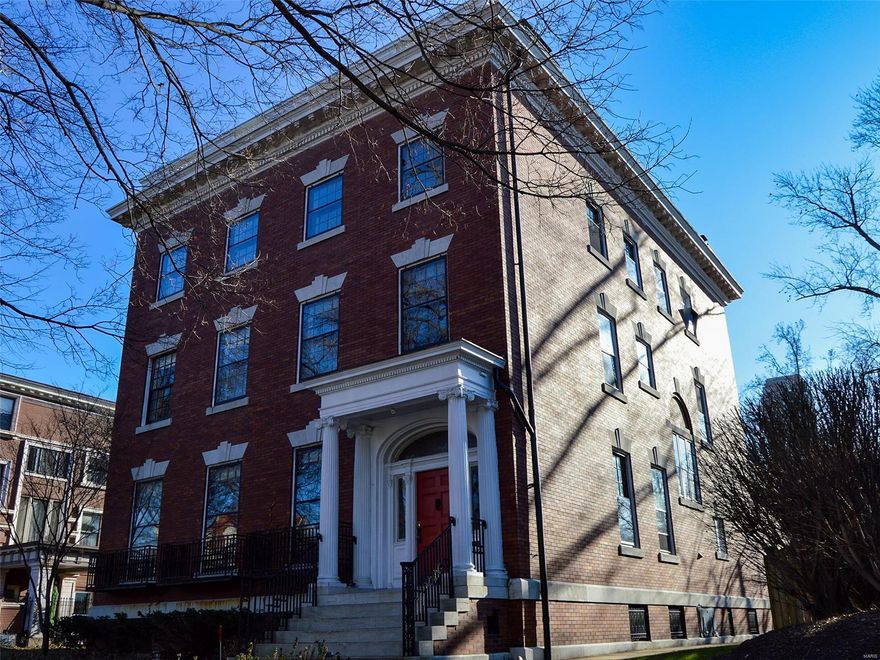 Luxury, Location and Urban Living at its Best--this is the most prestigious street in St. Louis. Enjoy stewardship of a piece of history while enjoying walks to Forest Park and dining in the CWE. This historic 1902 gem has unparalleled architecture and floorplans, but we are leaving the updates to you! 

The first floor flows from room to room for ease of entertaining and casual living. Spacious rooms, natural light, architectural details and 3 large fireplaces set the tone. The kitchen is large and a strong candidate for an overhaul.

The second floor has 4 bedrooms and 2 full baths with plenty of closet space. Hardwood floors with a fireplace in the master bedroom.

The third floor can exist as a stand alone 2BR/1Ba apartment. There is a second kitchen and 37x17 living room/entertainment area.

Fenced yard with plenty of room for gardens and a large coach house that can hold at least 4 cars along with bikes, motorcycles, etc.