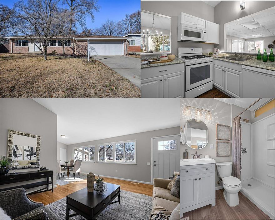 Wonderful opportunity to own one of the largest ranches in the desirable Paddock Hills.  This renovated home has over 2700sqft ft of living area and has everything! Separate living and family rooms, an updated kitchen with separate dining and breakfast rooms, 4 bedrooms total on the main floor including a master bedroom suite with walk in shower, and gorgeous refinished hardwood floors and luxury vinyl plank throughout the main level.  The huge finished basement features a large recreation area, bar, possible 5th bedroom and half bathroom.  You’ll notice tons of natural from all new windows throughout the home, and the vaulted ceilings with skylights in the kitchen.  The exterior features a large level backyard with patio area, an oversized 2 car garage, and a brand new roof December 2022.  Close to shopping, entertainment, schools, parks and major highways.  This home has it all!  Come see this one today before its too late Additional Rooms: Sun Room