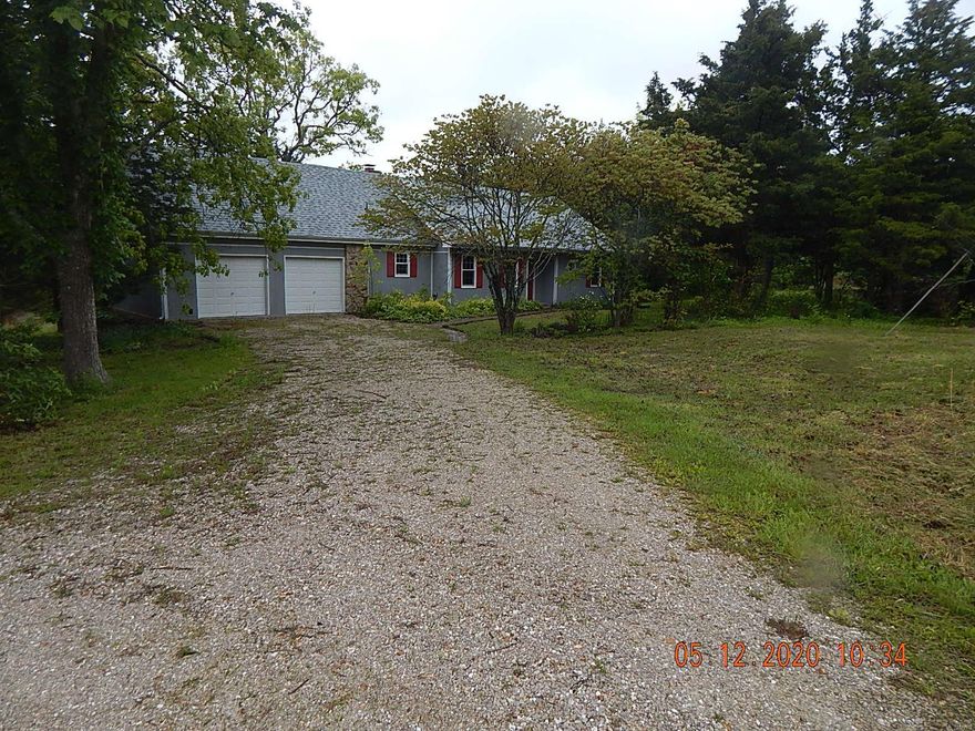 If your looking for seclusion you have found it. This 3 bedroom 2.5 bath is ready for a new owner.

Inside you will find 3 bedroom and 2.5 bath. Nice kitchen with a eat in dining and a formal dining room. Outside you will find several raised flower beds, great for gardening. Check out the storage building great for storage. All of this sits on 4.53 acres. Property was built prior to 1978 and lead base paint may potentially exist. This property may qualify for seller financing (VENDEE)
HIGHEST & BEST OFFERS DUE BY 5/28/2020 AT 5 PM. SpecialListingConditions: Foreclosure