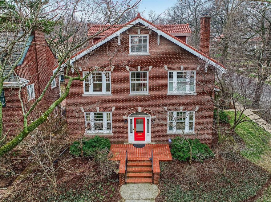 Pride of ownership resonates from this handsome Hillcrest classic. This residence is situated on a quarter acre, corner parcel at the West end of Aberdeen Place.  While the listing details and photo tour speak to the profile of the property, this century home has so much more than you see here.  4 spacious bedrooms and 3 1/2 baths are the perfect scale.  Spanning over 3,500 square feet, it has a symmetry and flow that accommodates today's demands for daily living and entertainment.  112 Aberdeen boasts numerous quality updates in recent years.  They include a smart, second floor master en suite, family bath, powder room, and yet, another updated third floor bedroom suite.  Professionally hardscaped and landscaped with 2 patios, this is the quintessential space for most anything you desire.  This neighborhood is known for its walk-ability.  Whether it's to Forest Park, the DeMun area, downtown Clayton, or Washington University, they are all nearby.  Curiosity piqued?  See it today. Additional Rooms: Mud Room