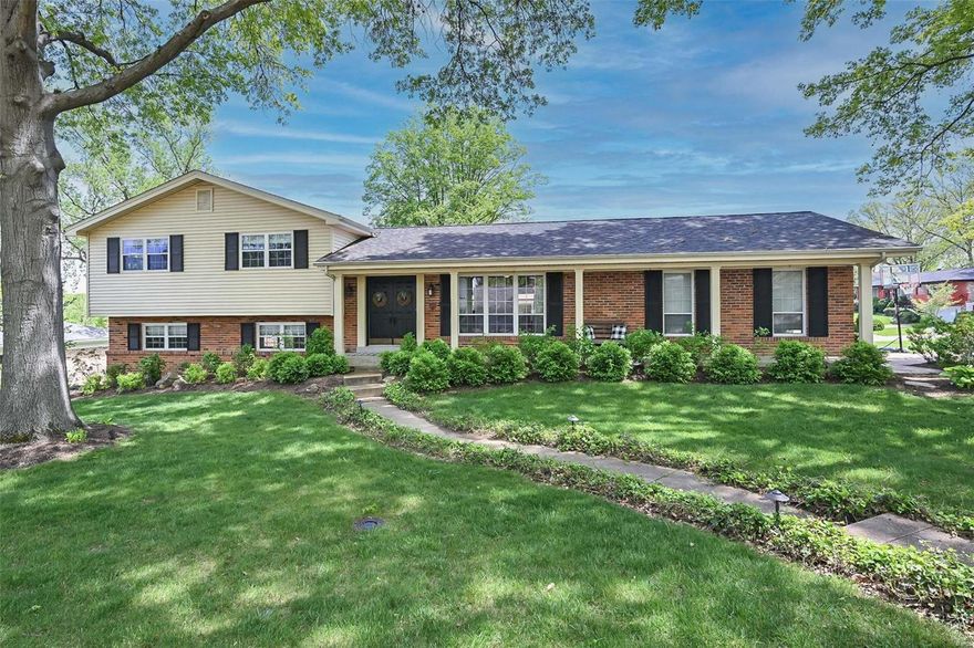 9040 Grant Farm Trail is a modern tri-level gem in Crestwood. This updated home offers 3 beds, 2.5 baths & a spacious 1906 sq.ft. of living space, nestled on a generous lot. Step inside to discover sleek bamboo flooring on the ML, complemented by white shaker cabinets, quartz countertops, & SS appliances in the kitchen. The stone look backsplash & Blanco double sink add a touch of luxury, while pullouts in the pantry enhance functionality. Entertain effortlessly w the large deck leading to a patio & fenced yard. Inside, enjoy elegant details such as 2-panel doors, closet organizers, crown molding, & framed windows. The LL beckons w a cozy Heat n Glo fireplace, built-ins, & dry bar, creating the perfect space for relaxation & gatherings. Updated hall bath features shiplap walls, porcelain subway tile, & adult-height vanity, while the neutral paint palette throughout exudes modern sophistication. With an attached 2-car gar & basement, this home effortlessly combines style & practicality.