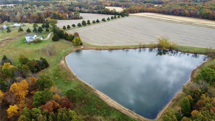 A multipurpose property that has it all when it comes to owning land. This 162 +/- acre property has a little bit of everything for everyone's needs and wants. Of the 162 acres, 61 acres are tillable with the remaining in timber draws. The remaining ground is mostly grass with a 4-acre lake and a smaller pond. There is a year-round creek running through the property as well. There is a gated entrance that leads down a long gravel drive toward the two-story home. This 5-bedroom, 3.5-bathroom home was built in 1998 and is just over 2,000 square feet on the main floor with another 1,400 square feet on the second floor. The basement is unfinished. This not only could be a perfect getaway but a great hunting retreat as well! This property has so much potential and can be used in so many different ways. It sits at the end of a dead-end road and the whole property is completely fenced. To see all the possibilities this property has to offer, schedule your private tour.