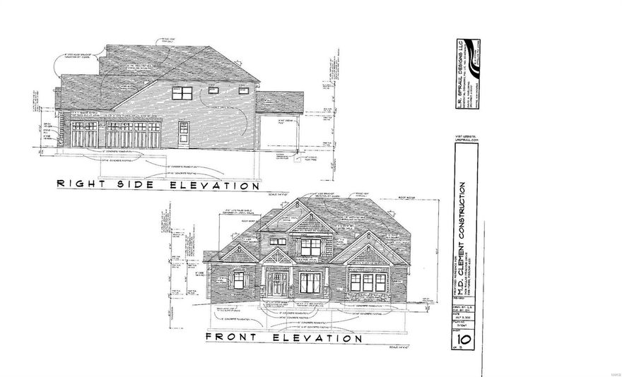 Gorgeous custom 1.5 story home under construction. 4+ bedroom/3.5 bath. See feature sheet for more info.