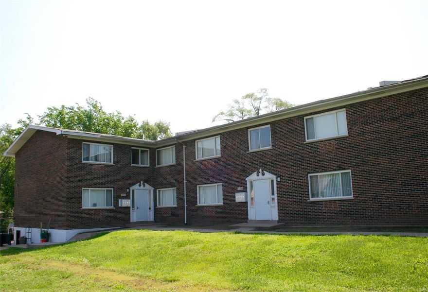 Seller took over in 2018; has rehabbed and leased the units. 8 1-bed units, 4 2-bed, 2 efficiencies. Solid brick building, low maintenance exterior including soffits .  Pitched, shingled roof.  Individual furnaces with central air conditioning in 12 units, 1 LL efficiency has individual electric and heat/cool unit.  The second efficiency (currently used as an office) is currently on the common area utilities using baseboard heat; it has an electrical panel and meter which is not being used. There is a garage used currently for storage, could be rented for additional income.  Updated electric panels. Separate utilities, water heaters, A/C, & heat. Thermal windows. All exterior lighting is LED. Locked entry doors and fence. Nearby metro bus stops. Spacious floorplans. Resealed and striped parking in rear off alley for 8 spaces with room where parking could be expanded: always lots of parking on the street in front as well.