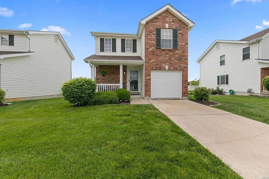 Welcome home to this stunning 2 story beauty in the sought after Winghaven community! Sit on your covered front porch and enjoy a beautiful day and lots of curb appeal! From the time you walk in you will fall in love! High ceilings, wood floors throughout the living room, tons of natural light and beautiful kitchen make this home perfect! The upper loft area will make a perfect playroom, sitting room or office. 2 bedroom greet you upstairs, a master bedroom en suite gives you room for kids or guests. The level, private backyard with patio will offer a wonderful place to entertain friends on a lovely summer evening. See this one today!