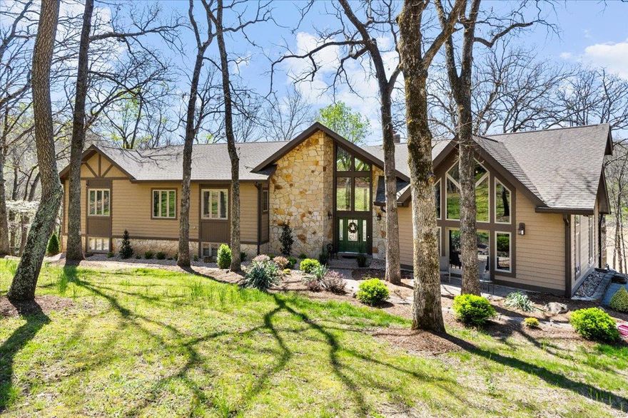 Opportunity Like No other!  Inspired by an Aspen home & designed by renowned architect Lauren Strutman, this Luxurious Home rests on 3 private acres backing to a lake—Yes you own part of the lake and a dock can be built for your enjoyment too. A one-of-a-kind setting in the heart of the Clarkson Valley. Kehrs Mill Trials features 3 lakes, walking trails in a peaceful wooded setting. Ultra High-end finishes throughout. Reclaimed wood, Solid core 8ft doors, curved edge corners!!  Its truly amazing! The Dream kitchen has dual islands, custom alder wood cabinetry, premium granite countertops. A magnificent dining room with towering ceilings features  a Wine Loft. The Owners suite is a true sanctuary w/ see through fire place &  spa-inspired luxurious bath. The current owner has worked tireless to carry out the vison and plan of what was started by previous owner. This is one-of-a-kind estate, and now the next owner will finish it's story.  Full architectural Plans available for review.