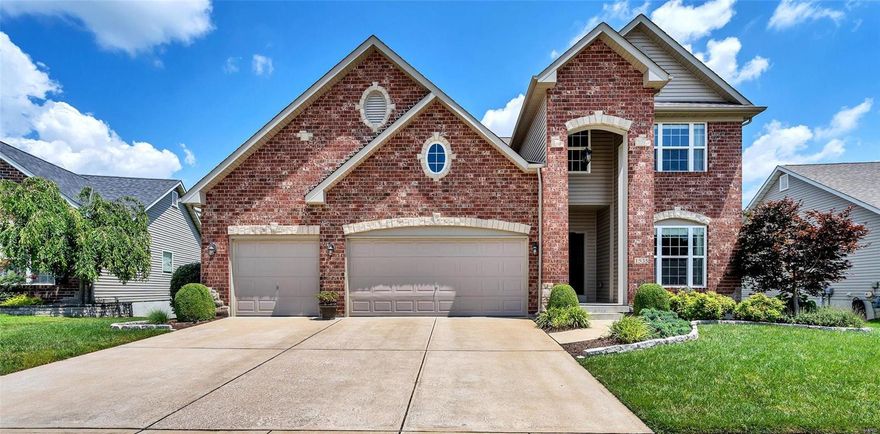 LOCATED IN ST. LOUIS COUNTY & ROCKWOOD SCHOOLS, WELCOME TO ALMOST 3,700 SQFT OF LUXURY! With a gorgeous brick front & an amazing view of the community pond, you're sure to fall in love the moment you pull up to 1535 Heritage Valley. From the moment you walk in, you'll notice the detail added with care including french doors for an executive office, crown molding throughout & when you walk on the carpet, you'll feel like you're walking on clouds. Upscale carpet is supported by a high-end TempurPedic padding. The chef in your family will appreciate the large, granite island, stone backsplash, & formal dining room. The open concept living/kitchen area is ideal for watching little ones play or entertaining your large gathering of friends & family. The deck & large backyard backs to trees & is ideal for summer/Fall BBQs. The master bedroom has ceilings that soar overhead & a closet with a window! The finished basement offers even more space for your family & guests. Book a tour now!