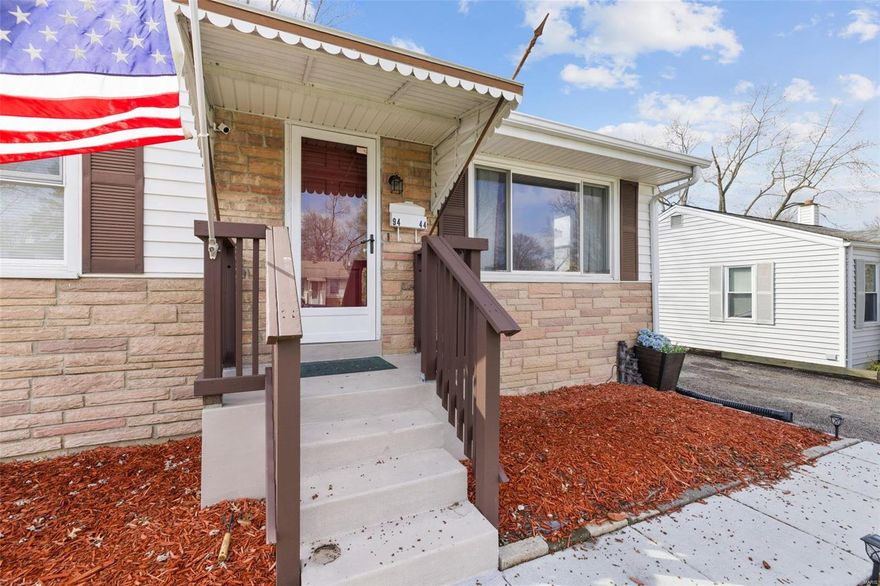 Don't miss out on this adorable ranch home in Overland! The garage itself is any workman's dream! Completely oversized with room for tools, workbench, motorcycles... you name it! The eat-in kitchen is recently updated with new cabinets, backsplash, flooring, and appliances. Newer carpet throughout, and an updated bathroom! BONUS ROOM in the lower level is perfect for our work-from-home days, or an added sleeping area. Sellers have recently installed a sump pump in the basement, so you can be assured that it will constantly be dry!