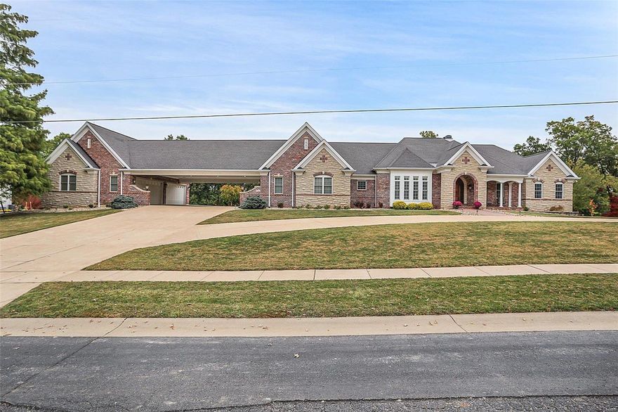 6300+sq/ft and 1.71 acre lot backing to Suson Park, 7-car heated garage adjoined by a porte-cochere. Rounded, stained glassed front door welcomes you to large foyer flanked by Office & Dining Rm fit for a King. Great Rm w/vaulted ceiling, Palladian windows & FP. Kitchen w/granite, island 60in wolf range, hood, and 48in SubZero. Adjoining Breakfast Rm w/open views of Hearth Rm w/built-ins & see-thru FP to vaulted Sunroom. Main Floor Master w/coffered ceiling, private balcony, W/I closet; Bath w/dble sink vanity, 6-head W/I shower & Whirlpool tub. Main Floor is completed w/en-suite Bd, Laundry Rm & Powder Rm. Open atrium staircase leads to W/O LL; find a Family Rm w/FP, custom bar which includes full Kitchen, dining area, Rec Rm, Game Rm, professional-grade Fitness Rm & additional full Bath. You’ll also find 2 en- suite Beds both w/walk-in closets & plenty of storage space. Large deck, enormous patio & fenced-in yard! This one's truly an amazing opportunity! Additional Rooms: Sun Room