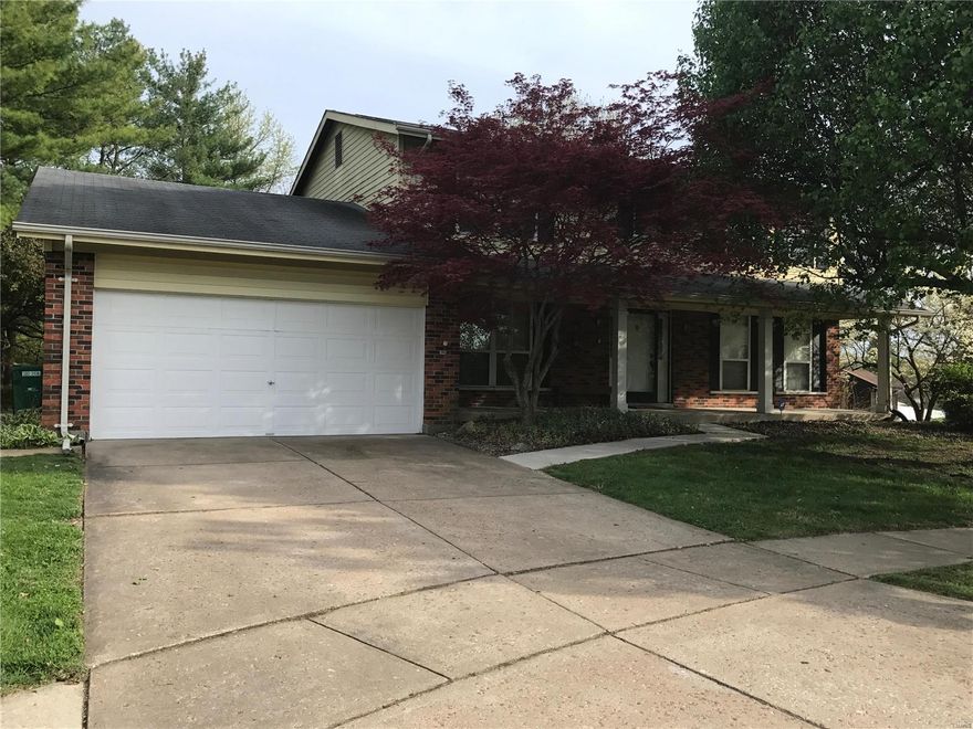 Large home that will have room for everyone!  Beautiful two story entry with a separate dining room and a family room.  Kitchen features a breakfast bar, desk area and vault ceiling. Home also has a main floor laundry. Pictures are from before the tenant moved in.