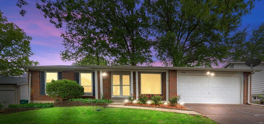 Welcome home to this beautiful 3-bed 2-full bath "turn-key" ranch that is nestled on a quiet tree-lined street in South County's Mehlville School District. This spacious home has been incredibly maintained & updated throughout the years & has much to offer with its open floor plan. The modern kitchen boasts custom 42" cabinets, a center island, pantry, & ample sunlight. It opens up to the breakfast & family rooms making it perfect for entertaining. The front flex room with its floor to ceiling window can either be for a formal dining room, sitting area, or office. You will also love the oversized Master en suite bedroom, closet space, fresh paint, & newer lighting throughout. The lower level has a fantastic footprint & is ready for you to add instant equity with your own finishing touches. The shaded back patio, landscaping, privacy, location near major highways, shopping centers, parks & playgrounds, plus Grant's Trail & the Mississippi Greenway Trailhead make this home a can't miss!
