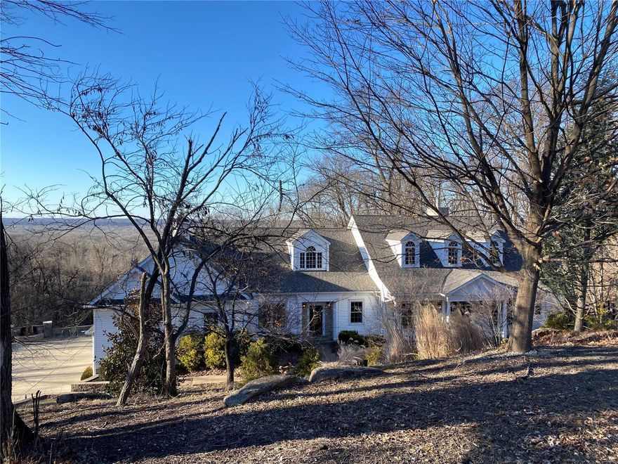 Stunning custom-built horse property on 7+ acres in Wildwood. INCREDIBLE VIEWS! 8 minutes to Hwy 40 & Chesterfield Valley. Perfect blend of newer construction, high quality finishes & open floor plan while being able to keep your horses on your property. Interior finishes include cust. millwork, beautiful granite, wood flrs, high ceilings & stunning gourmet kitchen/hearth room. Views from every room feature wooded privacy w/incredible nature scenes. Finished LL incl 2nd kitchen, media area, stone FP, another large bedroom, full bath and large hot yoga studio/sauna. Fenced yard for pets. Warm up by the fire pit included in the viewing deck overlooking the property, Howell Island, Weldon Spring Conservation Area & the MO River. Home is situated high atop a long, sloping hill overlooking the top pasture. A gravel trail leads ~750 feet from the house down to the 30'x40' newer metal barn w/ 2 stalls & plenty of room. A 2nd pasture sits just below the barn.