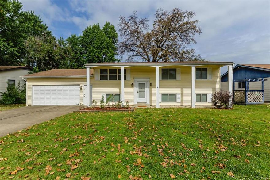 THIS HOME DEMANDS ACTION! Looking for an Affordable Home w/4 Bedrooms & 2 Full Baths? Well Make this your First & Last Stop! Features Include Vinyl Siding, Enclosed Soffits & Fascia & Gutter Covers, Over Size 2 Car Garage w/Service Door to Back Yard, Fenced Yard w/Covered Deck, Perfect area for you to have your morning Coffee! There is a Utility Shed for your Lawn Equipment. Step Inside to find a Neutral Decor, Spacious Living Rm adjoined by a Large Breakfast Dining Area. The Kitchen offers Plenty of Counterspace, Stainless Steel Refrigerator & Built In Microwave. Updated Baths, Large Rec/Family Rm perfect for Entertaining, 6 Panel Doors thruout, a 4th Bedroom, Full Bath w/granite Countertops & Office Area in the Lower Level. Reasonable Utility Bills. HVAC replaced 2009. Digital Timers for Exterior Lighting. This Home is Ready for Immediate Occupancy & Should be Placed on your Most Wanted List. Admired by Many BUT Could be Owned by YOU! Come make the Discovery!