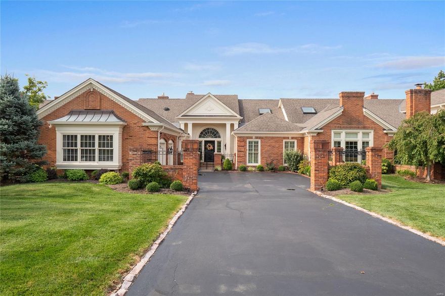 Stunning Villa in Woodbridge Manor that has been beautifully remodeled!! Every room is appointed with amazing woodwork, light fixtures, window coverings, and was features in Sophisticated Living (Mar/Apr 2022). Walk through the light filled foyer that leads to a massive great room with amazing mill-work, gas fireplace, and large doors overlooking the expansive yard and brick patio with built in BBQ. The family room is wood paneled with a gas fireplace, wet bar, built-in's, and bay window. Off the Great Room is a large Dining Room perfect for entertaining. Custom kitchen has a Wolf gas cooktop, Subzero, large island, and plenty of storage which opens to the breakfast room/den. The Master Suite also overlooks the gorgeous backyard and has an amazing custom closet and large bathroom. The Lower Level is vast with over 2,000 square feet of livable space with bar, full bathroom, wine room, office, third bedroom, and tons of additional storage. Location: End Unit