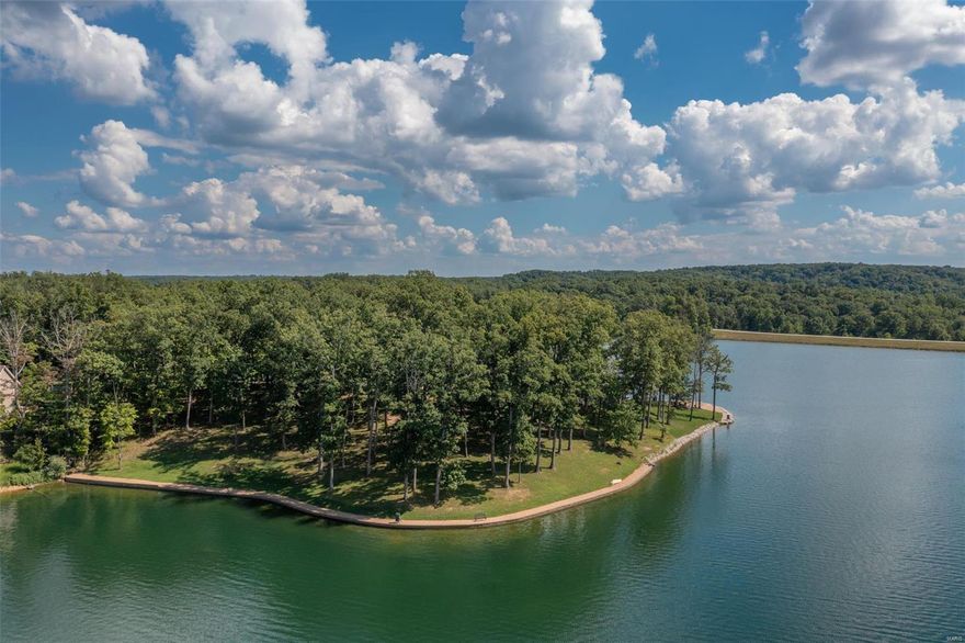 Remarkable View! Gentle Slope! Mature Oaks! Sound enticing.... it should!! One of the most desirable lots on Lake Alpine. 1 Acre with 345' of shoreline finished in versa-loc block. With its Northwest exposure enjoy sunrise and sunsets. Located at the end of the road situated on a cul-de-sac setting offers great privacy and seclusion. This is a must see!! Additional Rooms: In Platted Subdv.