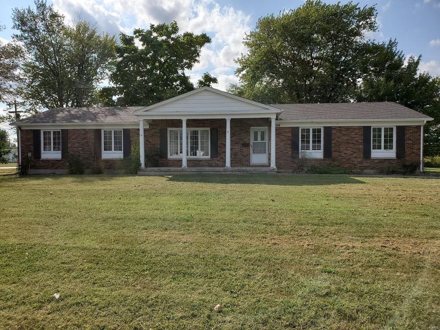 Room for the family here!  This solid brick ranch offers an open floor plan, updated interior, sunny kitchen, double fireplace, master suite & full basement on a shaded lot on the north edge of LaBelle, MO. You'll love the open kitchen/living/dining area with a double fireplace opening to both the dining & living room.  The handy back laundry room/mudroom is just off the garage, and a full basement could easily be finished out with additional rooms downstairs, or kept as an open rec room.  The furnace was replaced in 2005, water heater replaced in 2019, and the asphalt shingle roof is only 8 years old. All of these things combined make this a very energy efficient home.

Sitting on the edge of LaBelle, this home is in the Lewis County C-1 School District, 34 miles to Quincy IL, and a short drive to Deer Ridge Conservation Area or Sever Lake.  Utility providers include Liberty Gas, Ameren Electric, City of LaBelle water/sewer/trash, and high speed internet is available. Additional Rooms: Mud Room