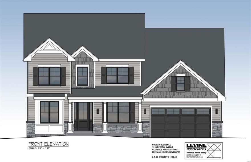 To Be Built Custom 2 Story plan. 4 Bedroom ,3.5 bath 3270 sqft. Large open floor plan with a luxury kitchen, gorgeous master suite with coffered master bedroom ceilings.