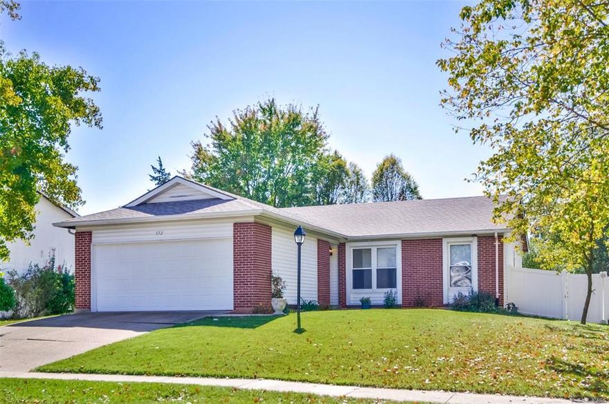 Oh what possibilities there are for you in this refreshed, move-in ready, 3 bedroom / 2 bath home! Enjoy new carpet and freshly painted walls throughout most of the home, newer stainless dishwasher and gas range in the kitchen, and newer vinyl windows. Ladies will love the built-in vanity in the master bedroom, and everyone will love spending chilly nights cuddled up by the wood burning fireplace. The unfinished lower level is bright and open, just waiting for your creative vision. The fenced back yard is a great place for kids, pets and summer BBQs. Located off Sulphur Spring Rd between Big Bend and Manchester, you're only minutes away from shopping and the 141.