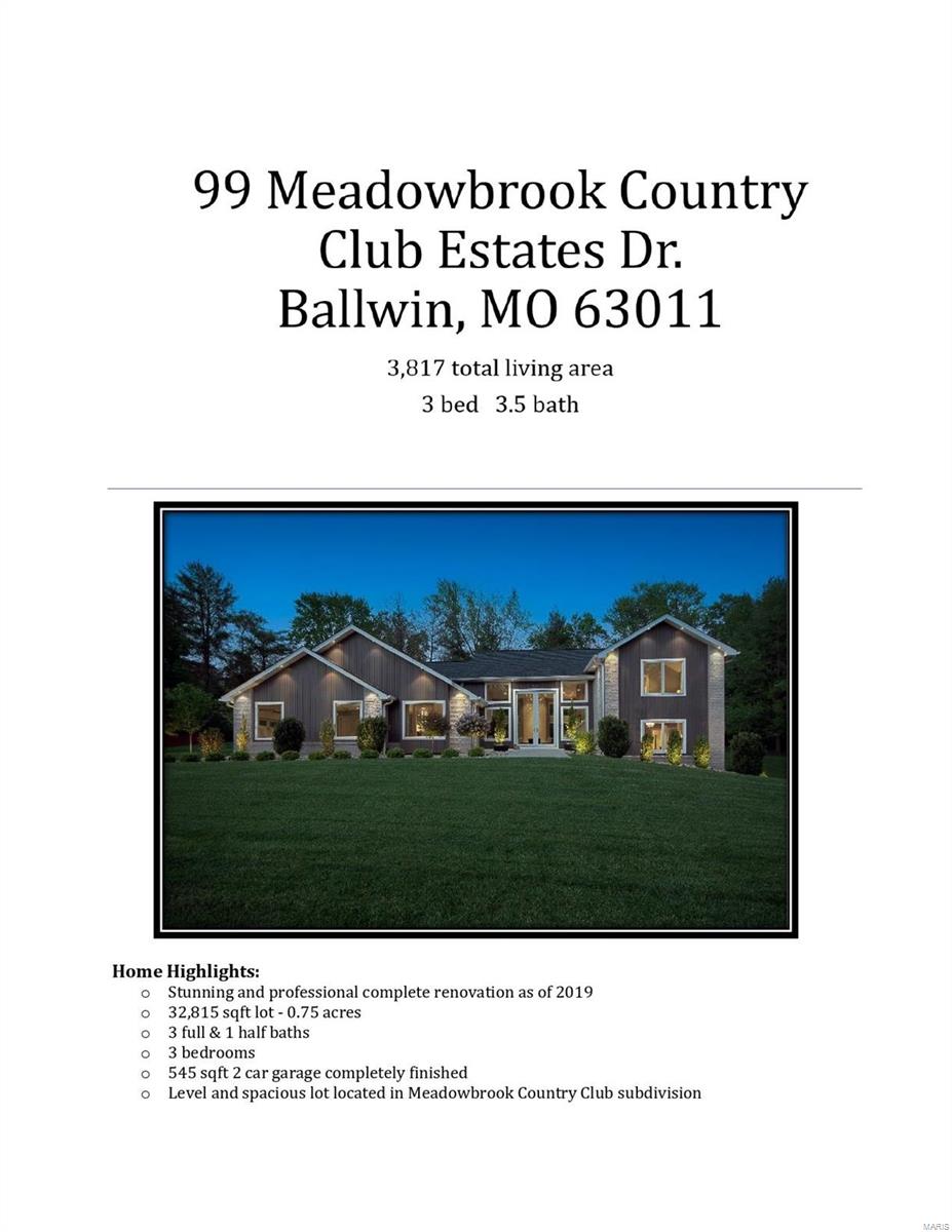 Meadowbrook Country Club Estates 3 - Residential
