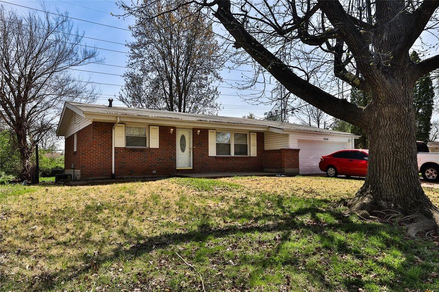 ~ Hazelwood ~ Brick ranch home with 2 car attached garage - 3 bedrooms 1 1/2 bath with the master bedroom having a 1/2 bath ensuite.  Bedrooms and living room have hardwood floors.  The eat in kitchen includes all appliances - refrigerator, stove, dishwasher.  Home has central air conditioning with newer tilt in vinyl windows.  Currently tenant occupied till end August (8/31/2020) at $950 per month.  Perfect for a buyer looking for a home at an affordable price or an investor wanting to invest in themselves through real estate.  Also available and included in a package - 10 homes in the neighborhood.  Purchase 1 or more.