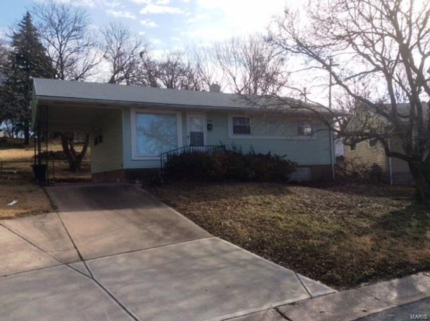 $10,000 price reduction on this three bedroom home ready for move in.  The kitchen has been updated and includes dishwasher, disposal, space saver microwave and electric range. The interior has been freshly painted and has new carpeting.  Other updates include newer electric panel, newer furnace and vinyl insulated windows and roof replaced in 2014.  Walk out from kitchen to a patio and a large park like fenced in backyard.
Conveniently located just off I-55, north of 55 and south of Morganford.