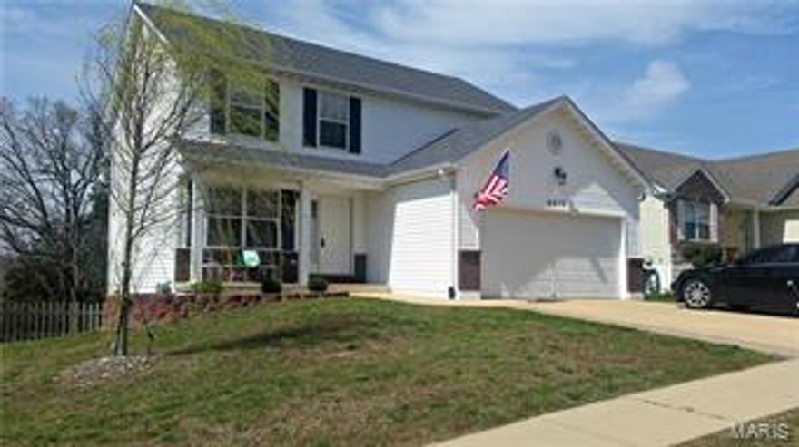 Beautiful 4 bedroom home ready for new owner located in Glenstone Estates with a wonderful view. Finally the home you have been waiting for to hit the market!  This home has so much to offer starting with ample space for storage, great sized rooms, some hardwood floors on the main level with a large kitchen that has lots of natural sunlight with ample cabinet/counter space. Attic fan and multiple ceiling fans. How awesome to have your laundry room on main floor! Lots of space on the second floor with divided floor plan. Huge deck off the bay window area of the kitchen. Perfect house for entertaining combined with the perfect back yard for entertaining.  The deck is great for viewing the huge fenced backyard with astonishing view of the rolling hills of Imperial.  Unfinished basement with rough in for bath and a walk out ready to be finished for even move space.