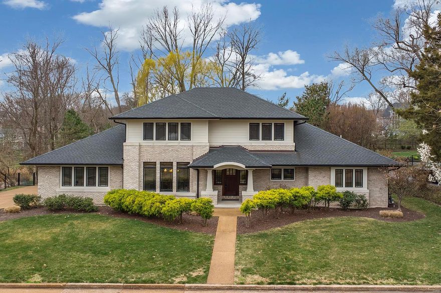 Spectacular 1.5-Sty Prairie style home features 4 Beds, 6 Baths (4 F/2 H) with nearly 5,000 sqft of living space, including the professionally finished Lower Level. This home shows like a display home, has a fantastic open floor plan, and is truly move-in ready! Main Floor boasts formal Dining Room with box beamed ceiling, a light & airy Living Room with wall of windows, gas FP & custom built-ins. Gourmet eat-in Kitchen with custom Markus cabinetry, granite counters, tiled backsplash & top of the line SS appliances. Main Floor Laundry & 2 half Baths! Expansive Master Retreat, complete with deep trey ceiling, Sitting Room, 2 walk-in closets & luxurious Master Bath with large double vanity, Whirlpool tub & separate tiled walk-in shower. 2nd Floor finds 3 Beds, all with walk-in closets, 1 with its own full Bath & the other 2 share Jack & Jill Bath. Relax outside in the amazing 4 Seasons & admire the level, fenced backyard. Perfect home for entertaining family & friends!