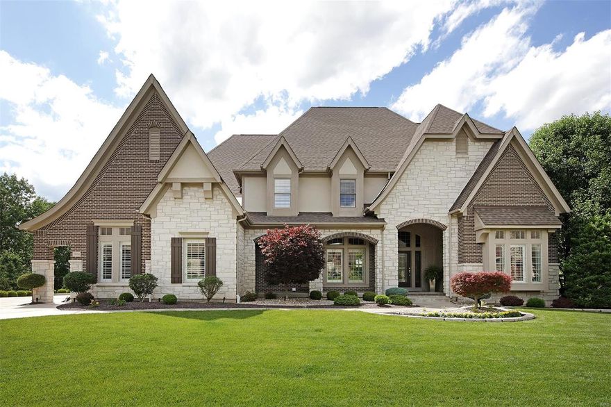 Your own private oasis awaits! This spectacular home with 6910 of finished space is the epitome of luxury & comfort w/clean lines, modern flair & resort like pool area prominently situated at the end of a cul-de-sac. Impressive 2-sty foyer leads to elegant dining room & 2 sty great room w/wet bar, fireplace &wall of windows. Designer kitchen features granite counters, Wolf appliances, butlers pantry, 14’ center island, breakfast room & opens to timber-beamed ceiling & stone fireplace in spacious hearth room. Coffered master bedroom suite is an appealing retreat w/huge 31’x13’ walk-in closet & luxury bath. Front & rear staircases access 2nd floor living quarters w/ 3 bedrooms & 2 full baths. Designed for entertaining, this home’s hallmark feature is the walkout LL entertainment space that includes family room w/wet bar, built in bookcases, fireplace, media room, 5th bedroom, full bath & leads to infinity pool, fire pit & pool gazebo w/huge bar, outdoor kitchen & prof landscaped gardens.