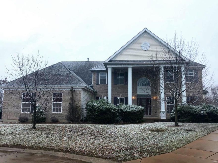 Spectacular opportunity to own and customize one of the more special houses in the Portland Ridge subdivision. Larger than most with a dramatic facade, entry way and living spaces, this property sits on 1/3 of an acre, has a three car garage and backs to beautiful woods. Has a finished basement with a masonry bar, media area, and atrium. Property acquired through foreclosure and sold in as-is condition with a Special Sale Contract. Must close at Continental Title.