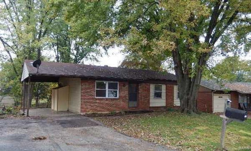 Ranch home with carport, double driveway and fairly large level lot. Features include: insulated windows, wood floors, 1.5 baths, and a full basement. Brick front elevation, some vinyl siding, and a double driveway for ample parking. Could be cute as a doll house, opportunities galore! Centrally located home, close to highway and most amenities. Show and sell today! SpecialListingConditions: Foreclosure