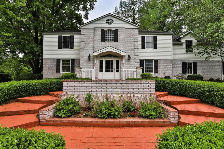 Exquisitely maintained. 5 bedroom home boasting over 5100 square feet of exceptional living space.  From the park like setting to the innate charm, open floor plan and great living space,  22 Briarcliff is set to exceed expectations.  Walking in the first floor foyer you’ll be drawn to the large great room featuring  a vaulted ceiling flanked by windows and a gas fireplace – a room designed to live in.  Large dining room, private office, updated kitchen and half bath complete your first floor.  Extra large master bedroom has it’s own sitting room and tons of closet space, 4 other large bedrooms and two full baths complete the second floor.  Partially finished basement perfect for game room or man cave and an abundance of extra storage on your lower level.  Oversized THREE car garage, 1.16 acre level lot in the sought after Ladue School District.   Premium Home Protection plan in place for added peace of mind. Don’t miss seeing this gem for yourself.